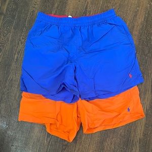 Size Large Polo swim trunks with pockets!